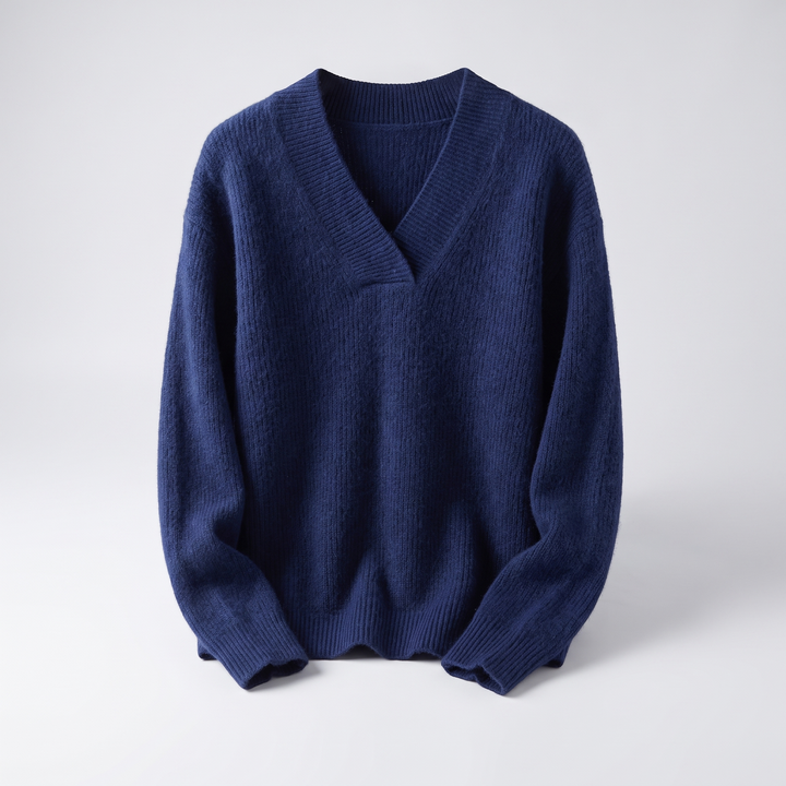 Cameron | Cozy Style V-Neck Knit Sweater
