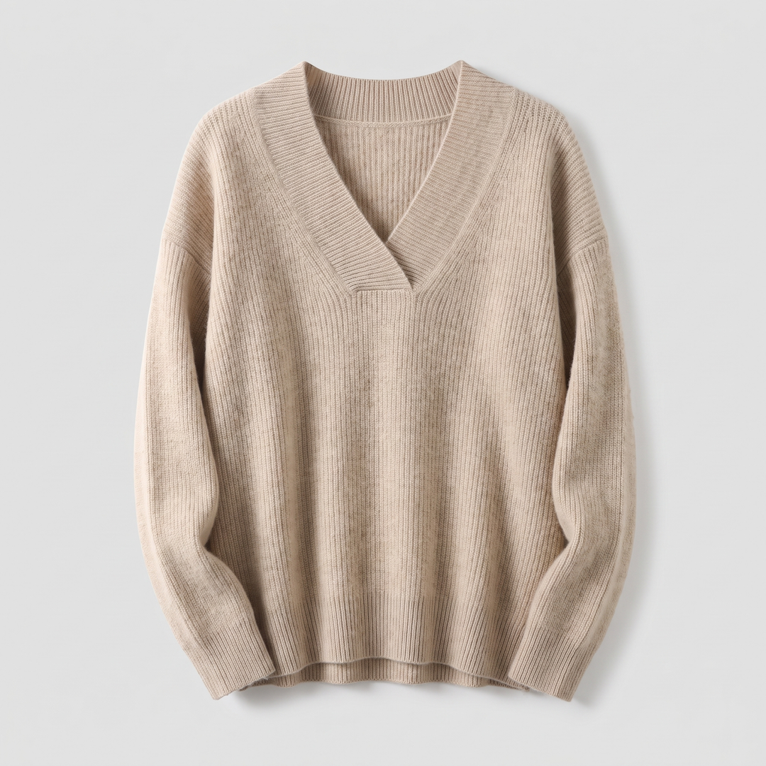 Cameron | Cozy Style V-Neck Knit Sweater