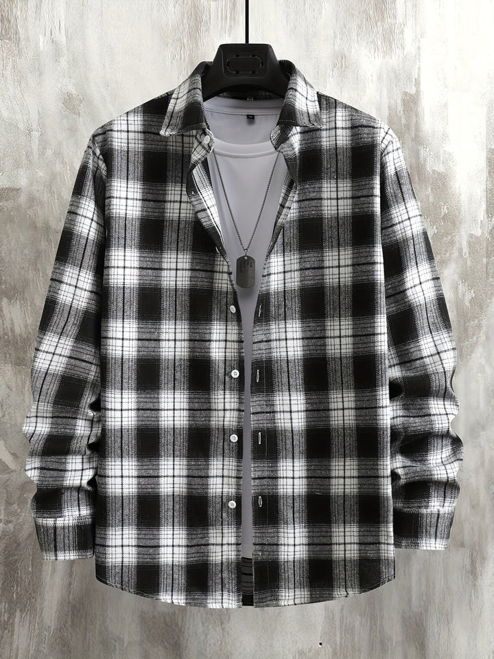 Nicolas | Timeless Relaxed Check Lumberjack