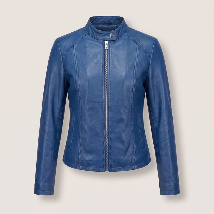 Madelyn | Refined Style Cropped Leather Jacket