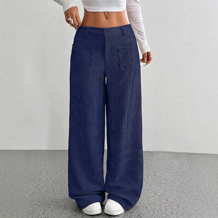 Julietta | Elegant High-Waist Wide-Leg Trousers