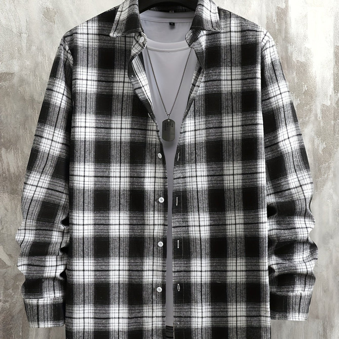 Nicolas | Timeless Relaxed Check Lumberjack