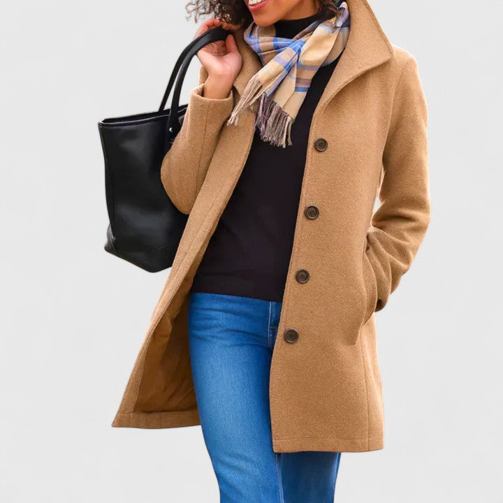 SCARLETHIA – SOPHISTICATED COAT FOR ELEVATED ELEGANCE