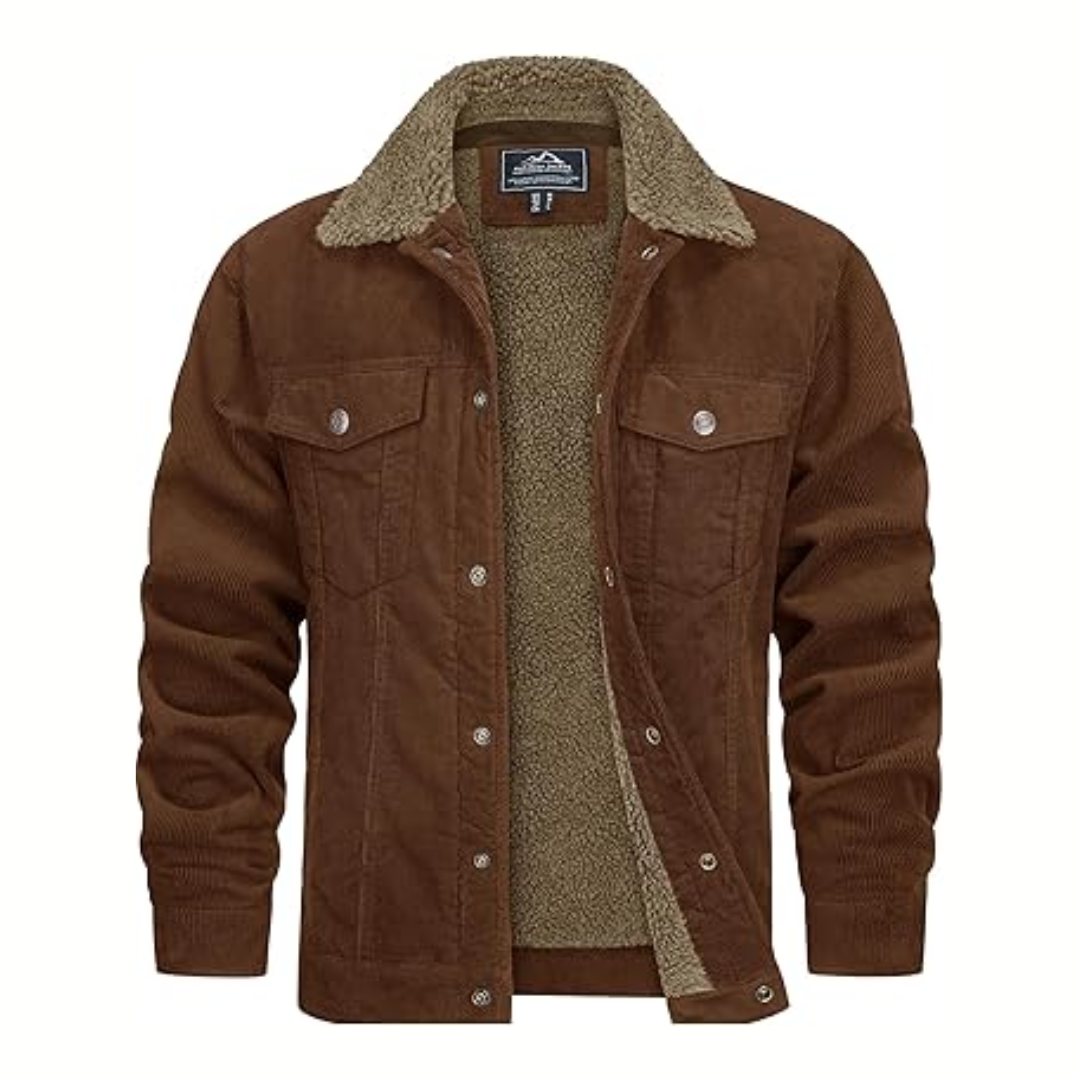 Borg - Men's Lined Winter Jacket