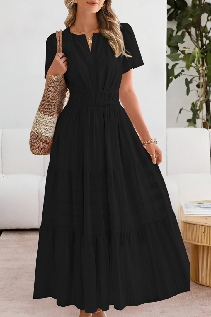 THESSALY – BREEZY BOHO DRESS WITH FLOWY CHARM