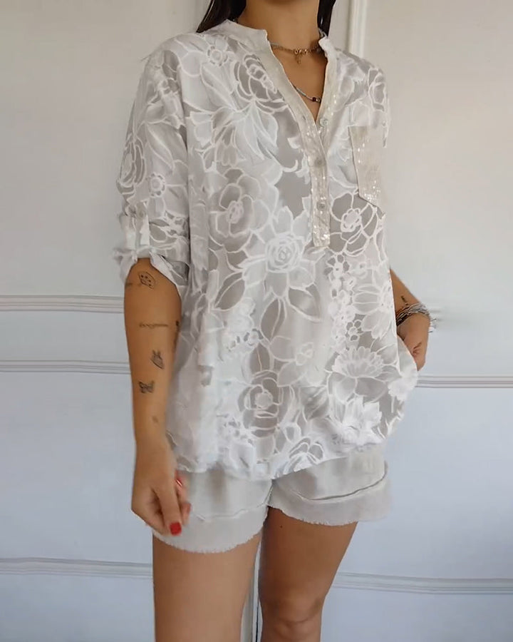 Holly™ Floral Print Blouse