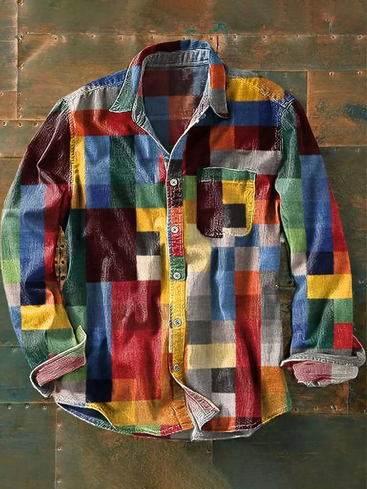 Quinn | Unisex Rainbow Color Shirt