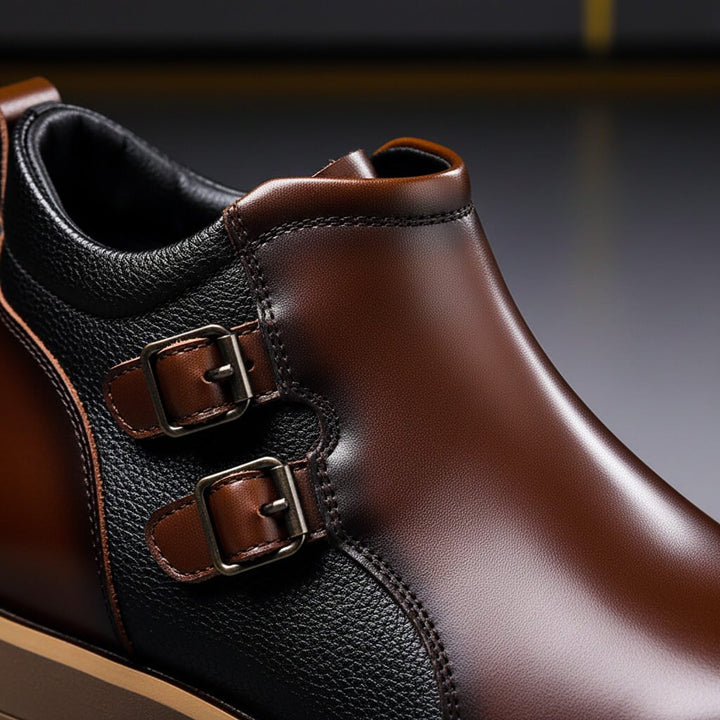 Jasper | Vintage Style Leather Chelsea Boots