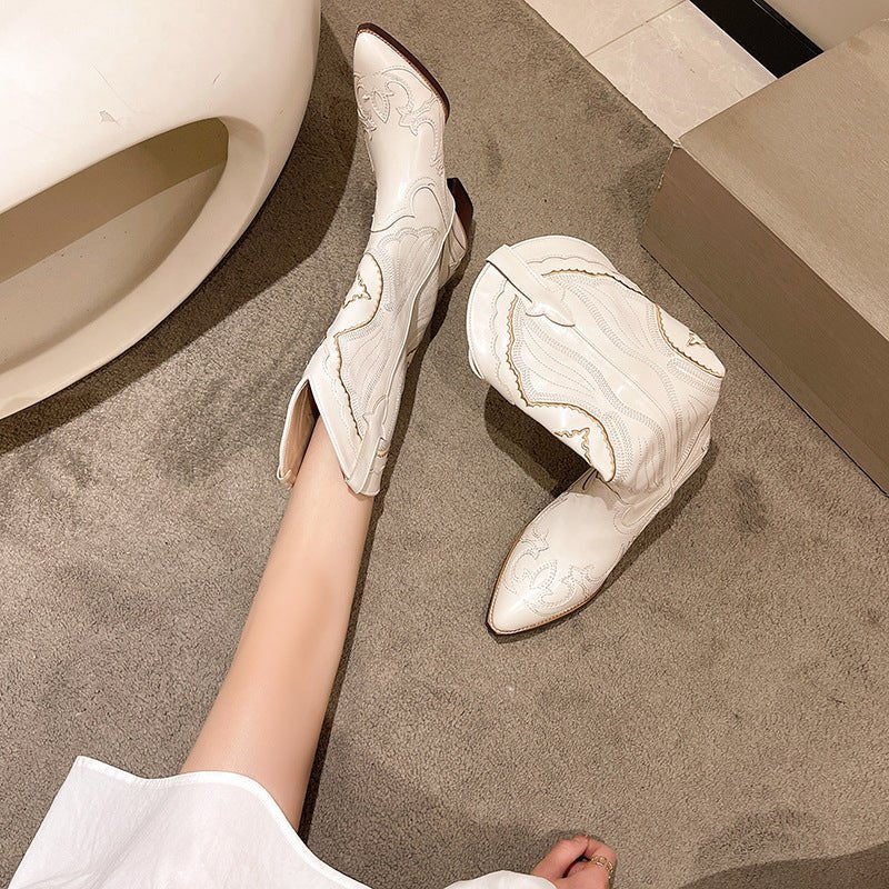 Adley | Elegant Design Cowboy Boots for Women