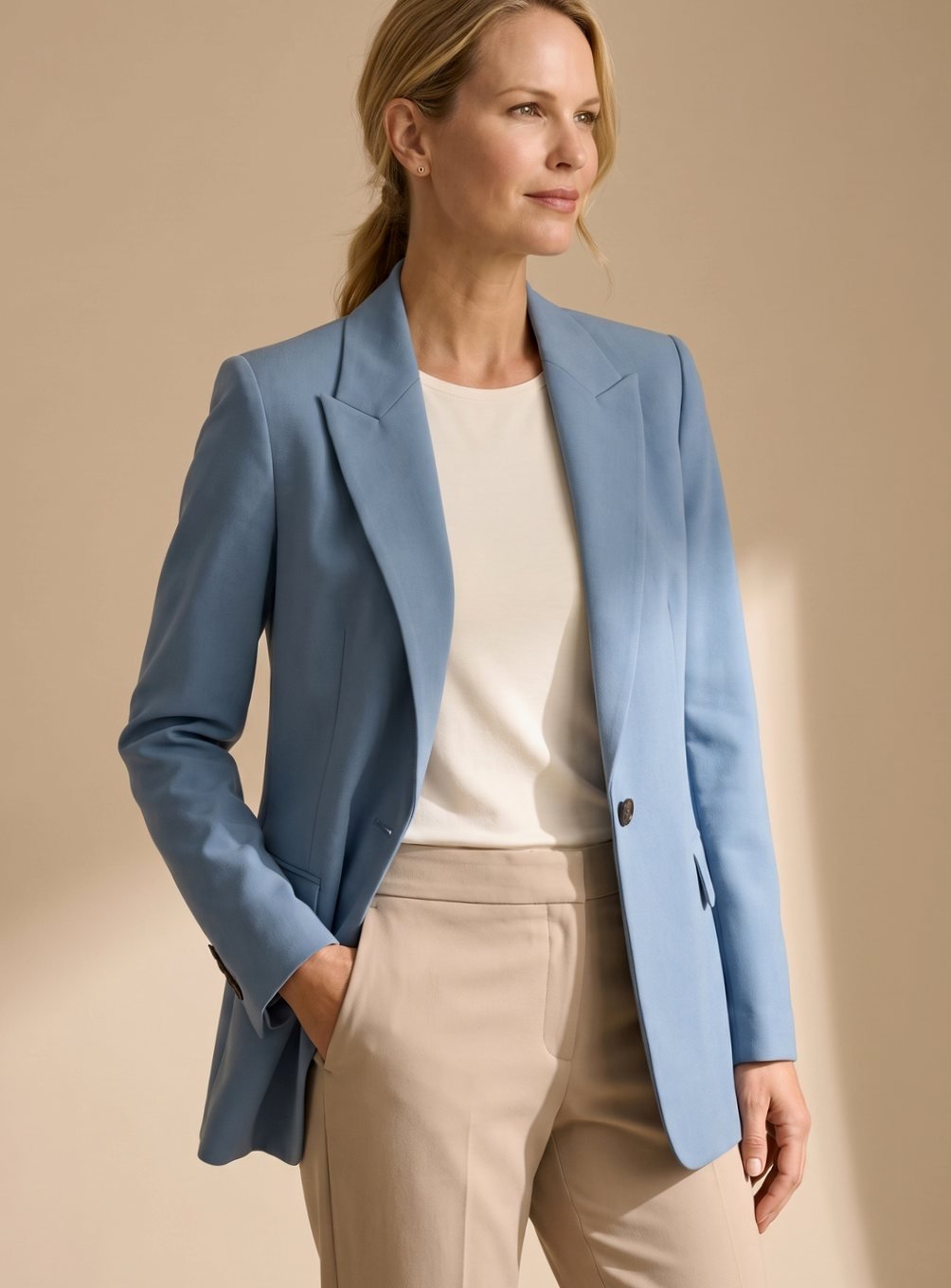 Serena | Blazer & Flared Trousers Two Piece Set