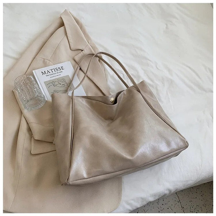 Nova | Spacious PU Leather Tote Bag