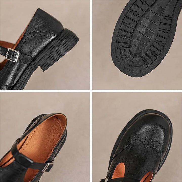 Madelyn | Chic Vintage-Inspired Strap Loafers