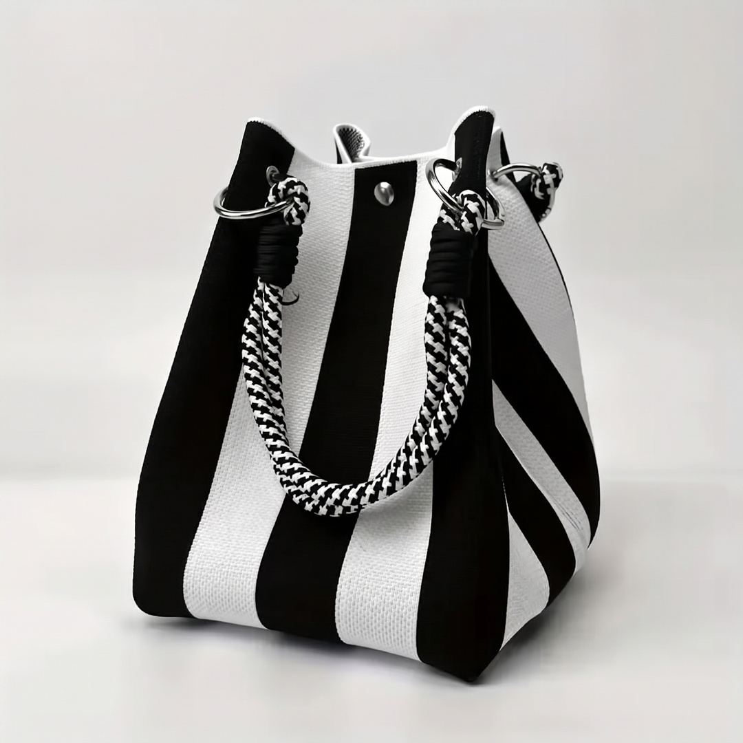 Nora | Elegant Tote Bag with Bold Woven Texture