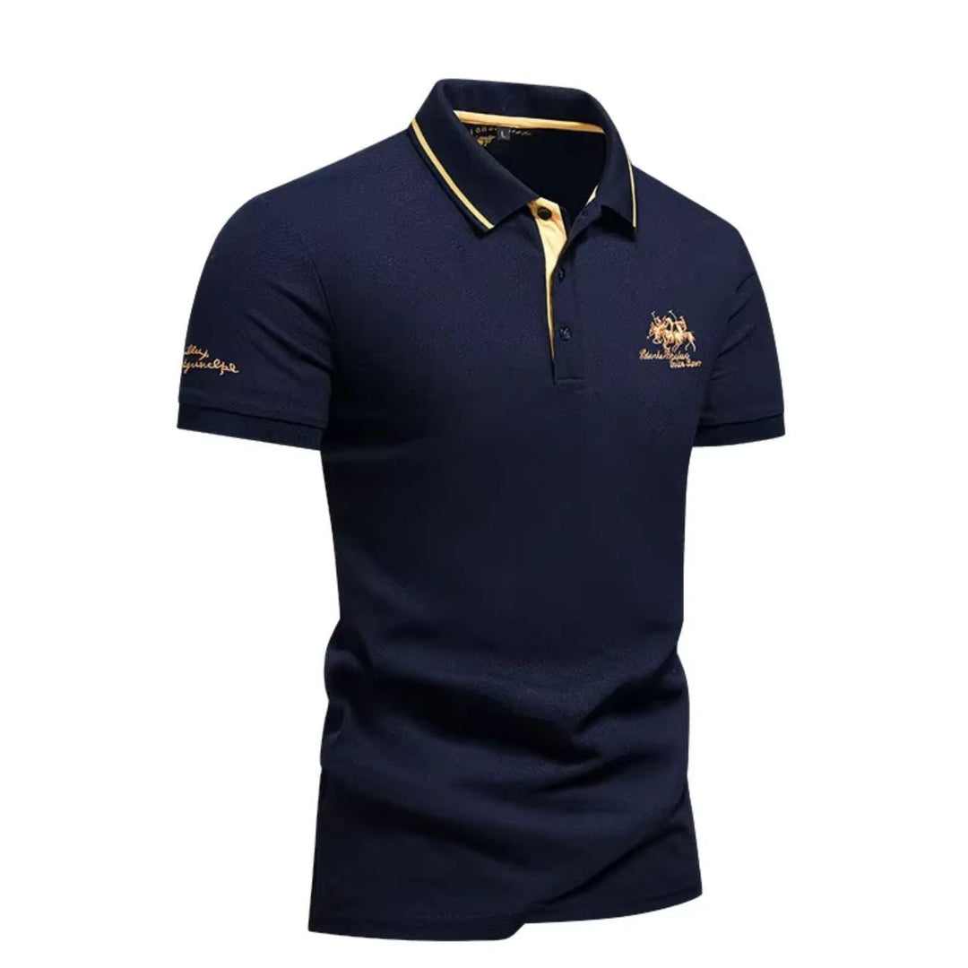 Austin | Stylish Button-Up Design Polo Shirt