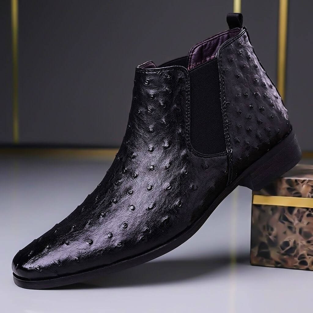 Nolan | Handcrafted Leather Boots with Cushioned Insoles
