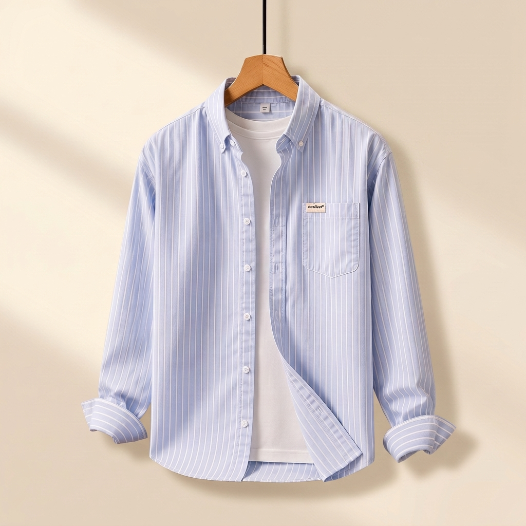 Joshua | Classic and Comfortable Style Striped Cotton Shirt