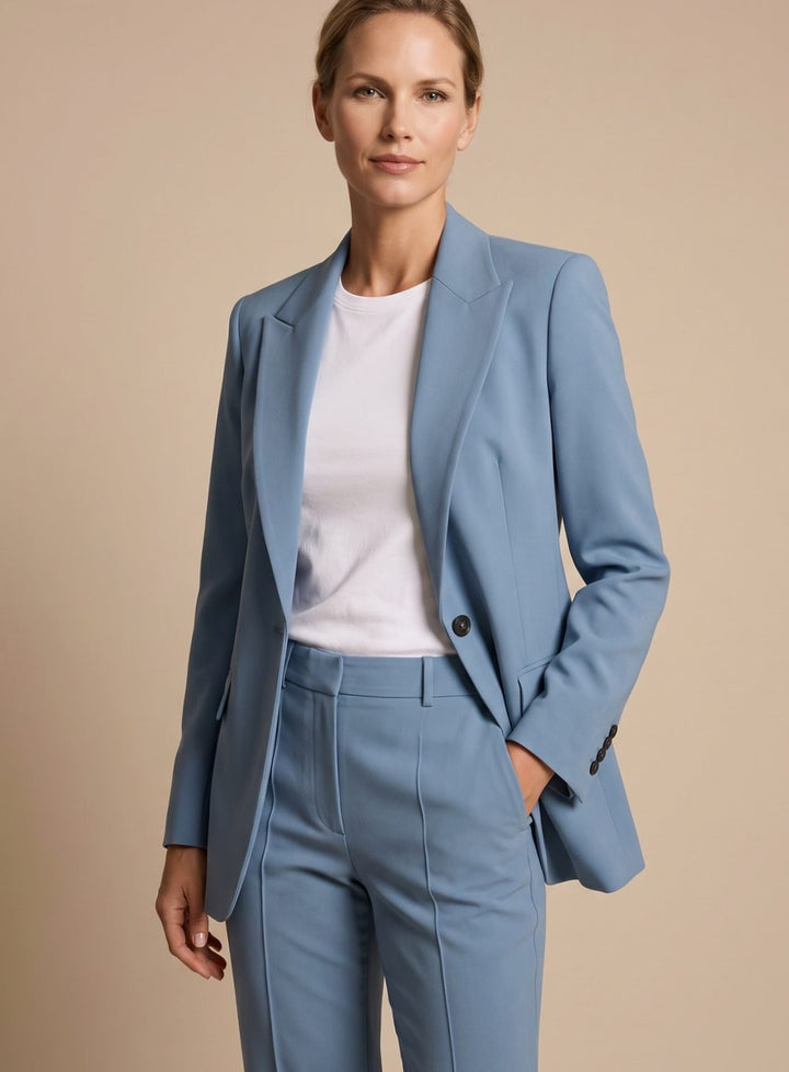Serena | Blazer & Flared Trousers Two Piece Set