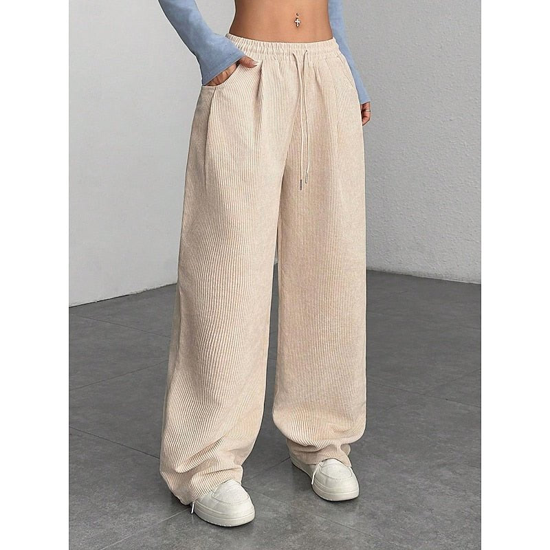 Milana | Elegant High-Waist Wide-Leg Trousers