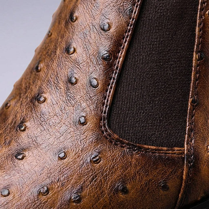 Nolan | Handcrafted Leather Boots with Cushioned Insoles