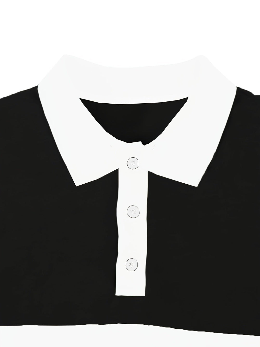 Easton | Colour-Block Long Sleeve Polo Shirt
