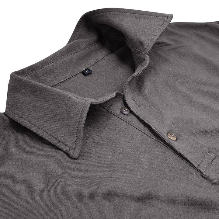 Damian | Premium Long-Sleeve Polo Shirts