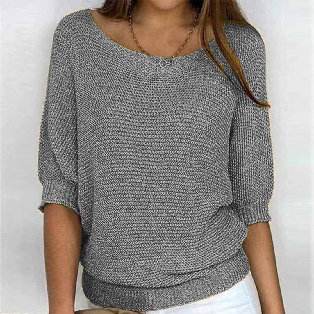 Liora | Relaxed Oversized Batwing Knit Sweater