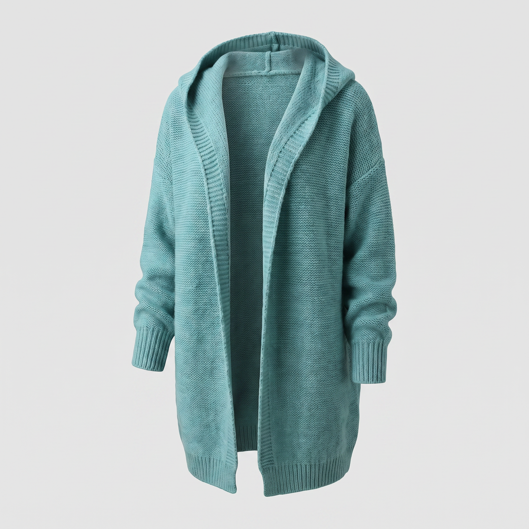 Adeline | Oversized Drape Loose Knit Cardigan