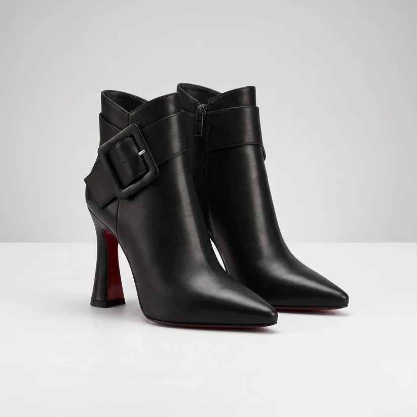 Briana | Timeless Style Strap Detail Ankle Boots