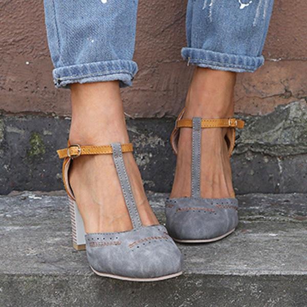 Mirella | Timeless Style Block-Heel Mary Janes
