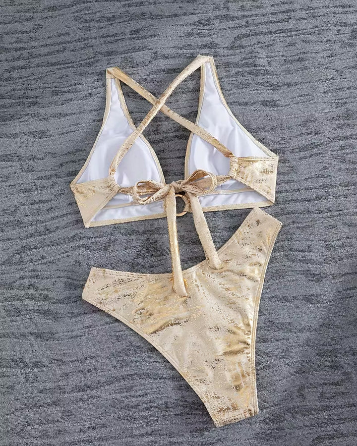 Metal Design Bikini