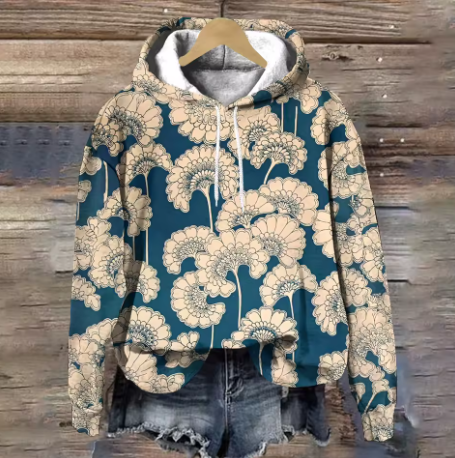 Remi | Cozy And Stylish Jacquard Knit Hoodie