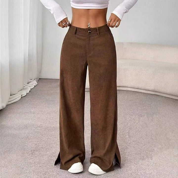 Camila | Elegant High-Waist Wide-Leg Pants