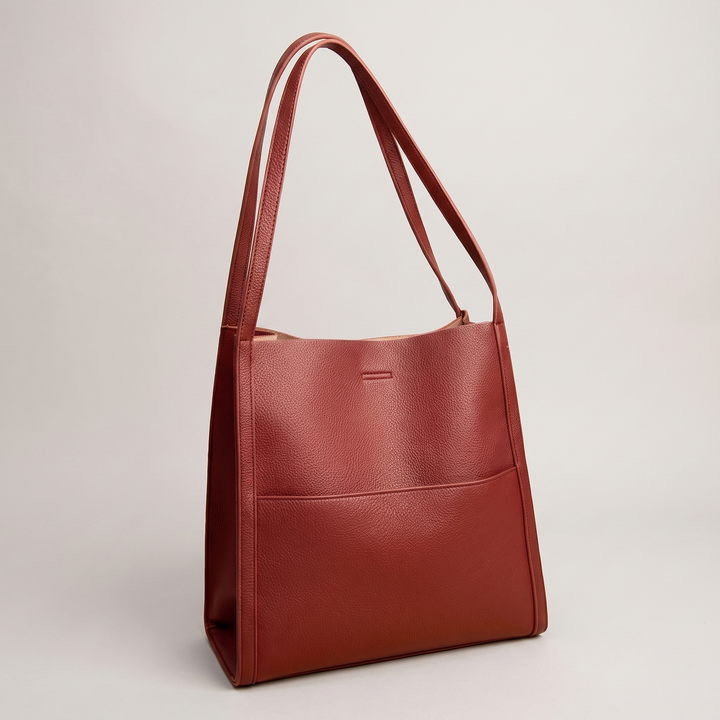 Adeline | Genuine Leather Grace Tote Bag