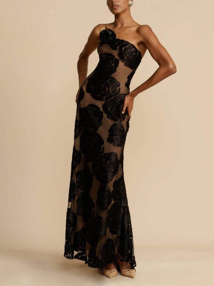 Luna™ | Flower Maxi Dress