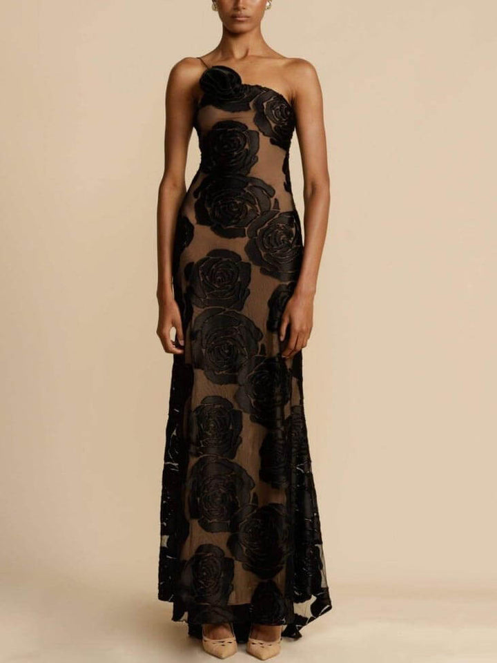 Luna™ | Flower Maxi Dress