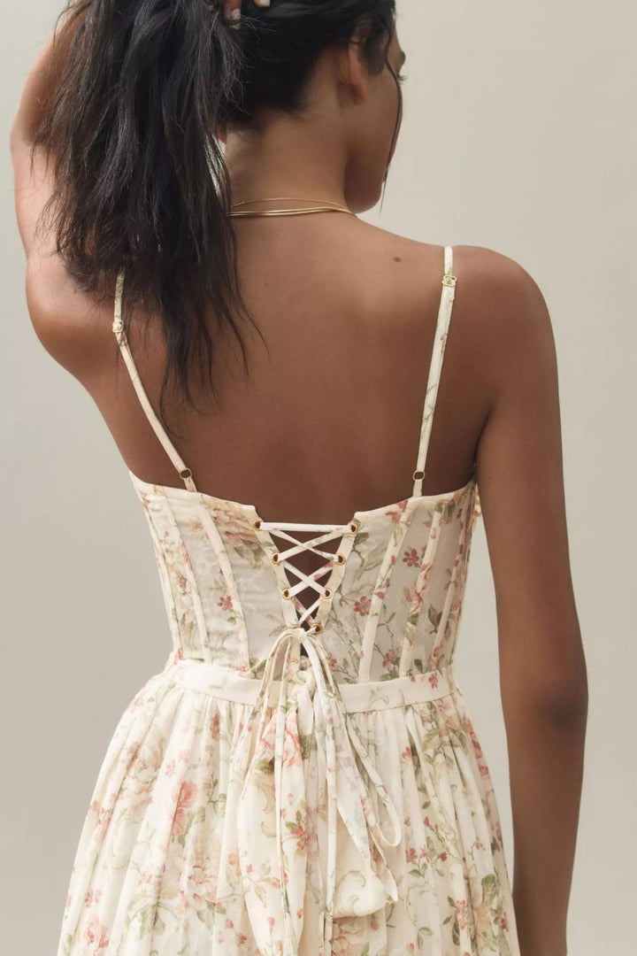 Alira - Elegant Floral Summer Dress