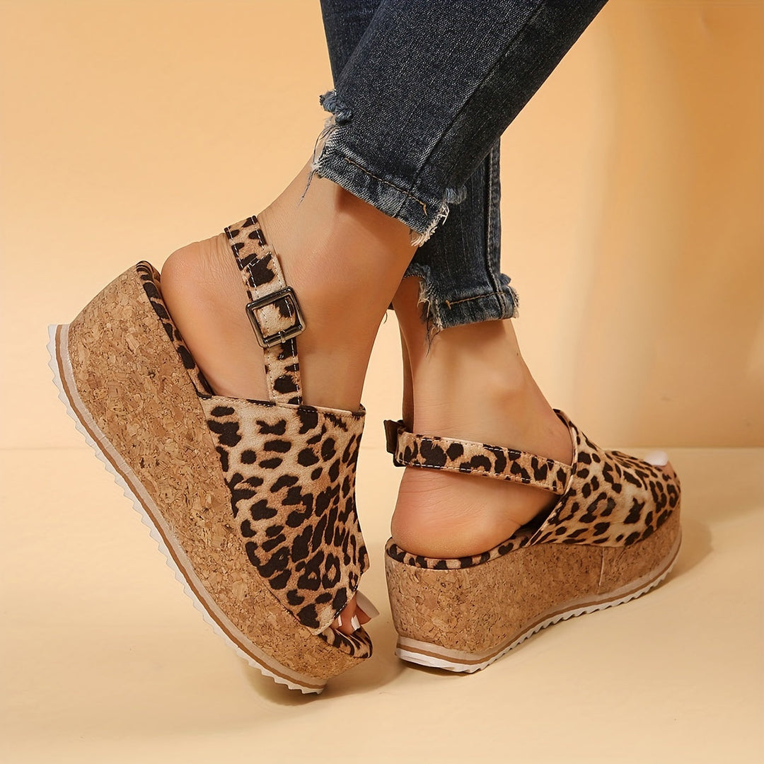 Savanna Slingback Wedge Sandals