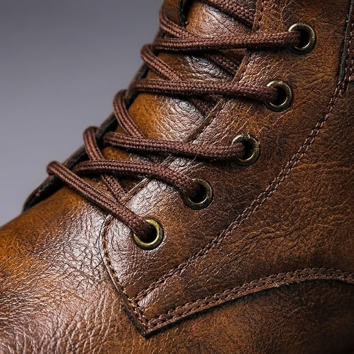 Aiden | Vintage Handcrafted Style Genuine Leather Boots