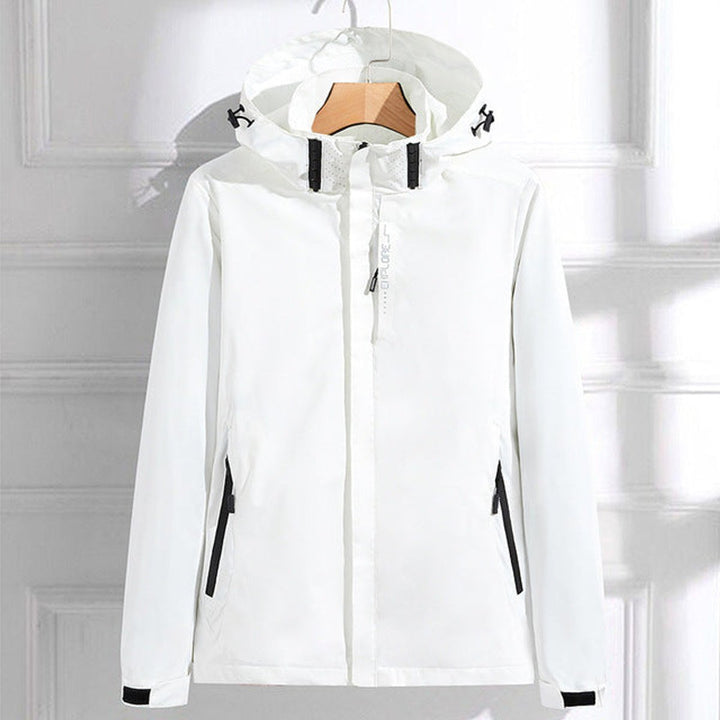 Nataly | Waterproof Adjustable Hooded Rain Jacket
