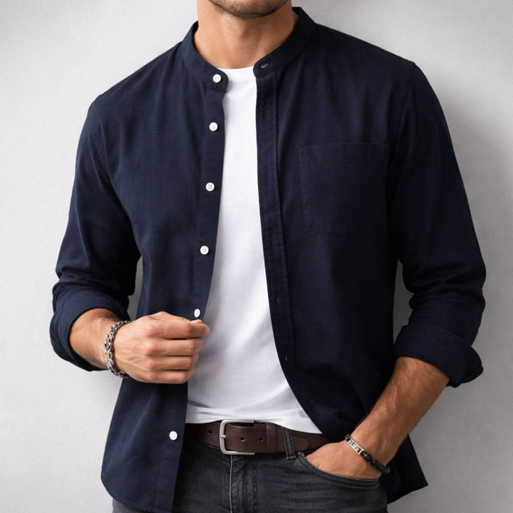 Anthony | Structured Style Casual Linen Shirt