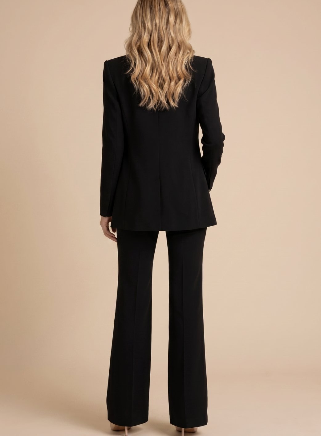 Serena | Blazer & Flared Trousers Two Piece Set