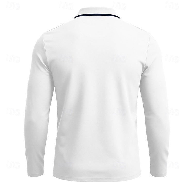 Zion | Refined Quarter-Zip Polo Shirt