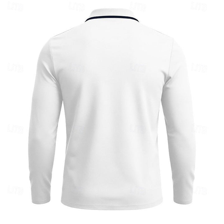 Zion | Refined Quarter-Zip Polo Shirt