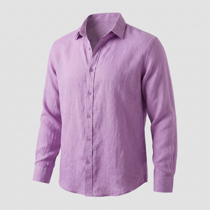 Aiden | Comfortable Long Sleeve Linen Shirt