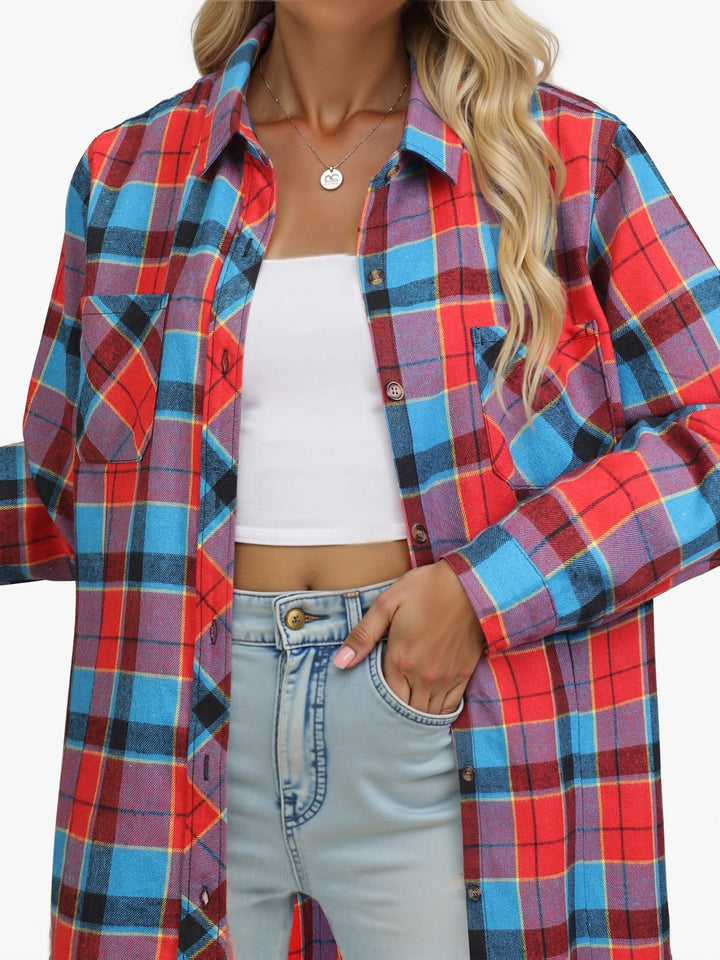 Melanie | Relaxed Buffalo Check Lumberjack