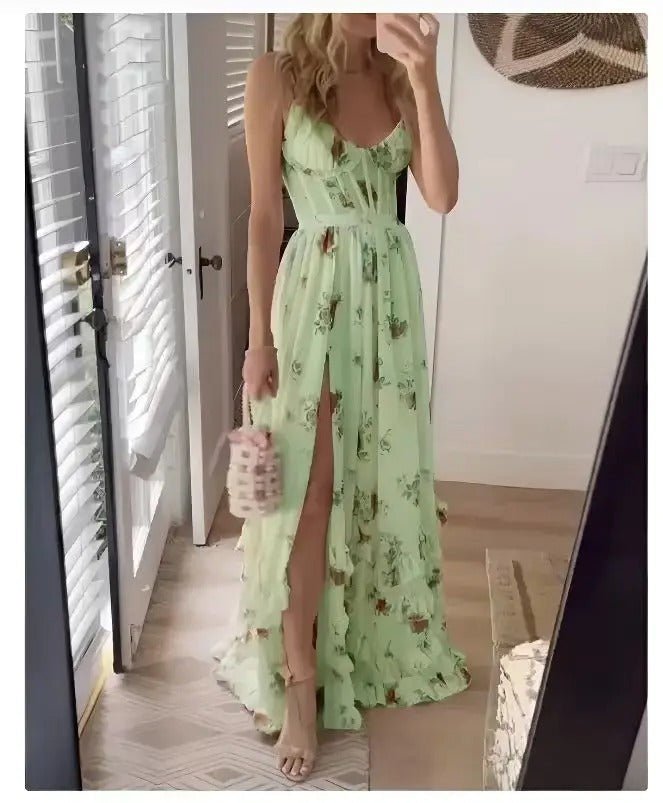 Serelith - Elegant Floral Dress