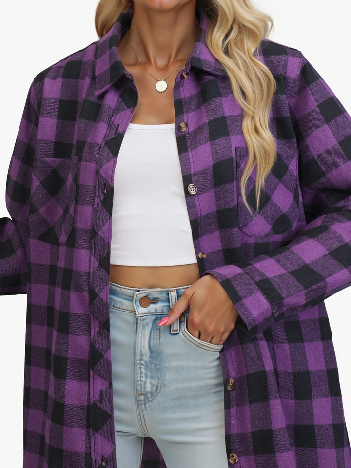 Melanie | Relaxed Buffalo Check Lumberjack