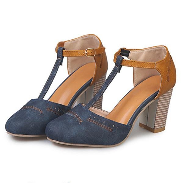 Mirella | Timeless Style Block-Heel Mary Janes