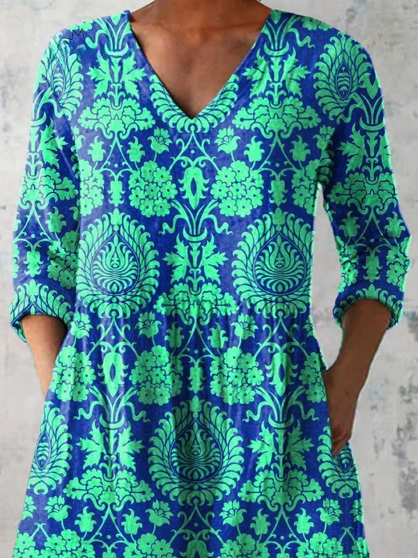 Beatrix - Long V-Neck Shirt