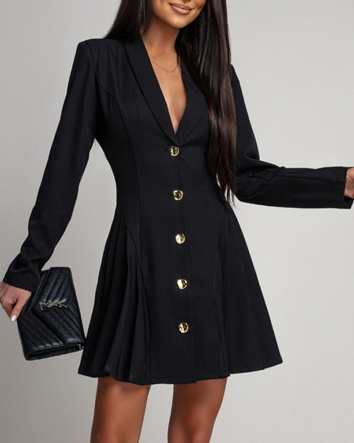 Dress Metal Buckle Slim Fit Set